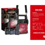 اسپیکر KTS 2295 با ترکیبی از صدای قدرتمند و قابلیت حمل آسان، انتخابی ایده‌آل برای همراهی در لحظات شاد شماست. این دستگاه با پشتیبانی از روش‌های مختلف اتصال، موسیقی را در هر زمان و مکانی با کیفیت بالا برایتان پخش می‌کند.