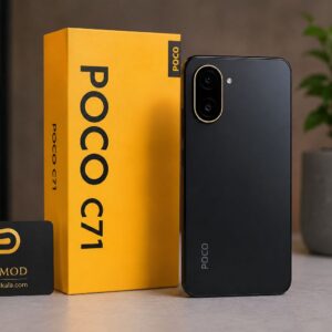 برند: Xiaomi سری: POCO مدل: POCO C71 حافظه داخلی: 128 گیگابایت رم: 6 گیگابایت صفحهنمایش: 6.88 اینچ کیفیت نمایشگر: +HD نرخ نوسازی: 120 هرتز پردازنده: UNISOC T7250 هشت هستهای دوربین اصلی: 32 مگاپیکسل دوربین سلفی: 8 مگاپیکسل باتری: 5200 میلیآمپرساعت شارژ سریع: 15 وات سیستمعامل: Android 15 شبکه: 4G حسگر اثر انگشت: دارد تشخیص چهره: دارد درگاه شارژ: USB Type-C پشتیبانی از کارت حافظه: دارد (MicroSD) توضیحات محصول اگر به دنبال یک گوشی اقتصادی با امکانات کامل هستید، POCO C71 نسخه 6/128 یکی از بهترین گزینههای موجود در این بازه قیمتی است. این گوشی با رم 6 گیگابایت، اجرای روانتر برنامهها و جابهجایی سریع بین اپلیکیشنها را فراهم میکند و حافظه داخلی 128 گیگابایتی نیز فضای کافی برای ذخیره عکسها، فیلمها، بازیها و فایلهای شخصی در اختیار شما قرار میدهد. نمایشگر بزرگ 6.88 اینچی HD+ با نرخ نوسازی 120 هرتز تجربهای روان و لذتبخش هنگام وبگردی، تماشای فیلم و استفاده از شبکههای اجتماعی ارائه میدهد. پردازنده UNISOC T7250 نیز برای کارهای روزمره، پیامرسانها، برنامههای کاربردی و بازیهای سبک عملکرد مناسبی دارد. دوربین اصلی 32 مگاپیکسلی امکان ثبت تصاویر باکیفیت را فراهم میکند و دوربین سلفی 8 مگاپیکسلی برای تماسهای تصویری و عکسهای روزانه مناسب است. همچنین باتری 5200 میلیآمپرساعتی با پشتیبانی از شارژ 15 وات، شارژدهی مطلوبی برای استفاده در طول روز ارائه میدهد. این مدل با طراحی زیبا، کیفیت ساخت مناسب و امکانات کاربردی، انتخابی ارزشمند برای استفاده روزمره است.