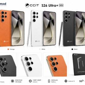 گوشی موبایل CCIT S26 Ultra | حافظه 256 گیگابایت | رم 16 گیگابایت | اندروید 15 | دو سیم‌کارت | 5G