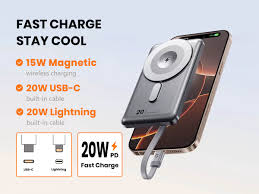 ظرفیت:10000mah خروجی: 15w پاوربانک GJBY مدل:R16w