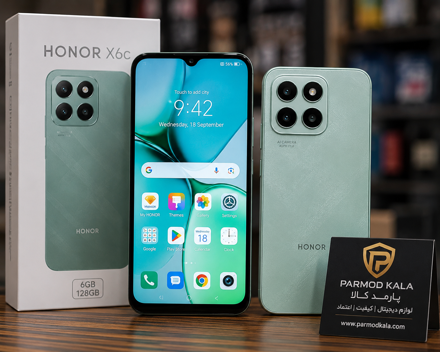 گوشی موبایل HONOR X6c | رم 6 گیگابایت | حافظه 128 گیگابایت